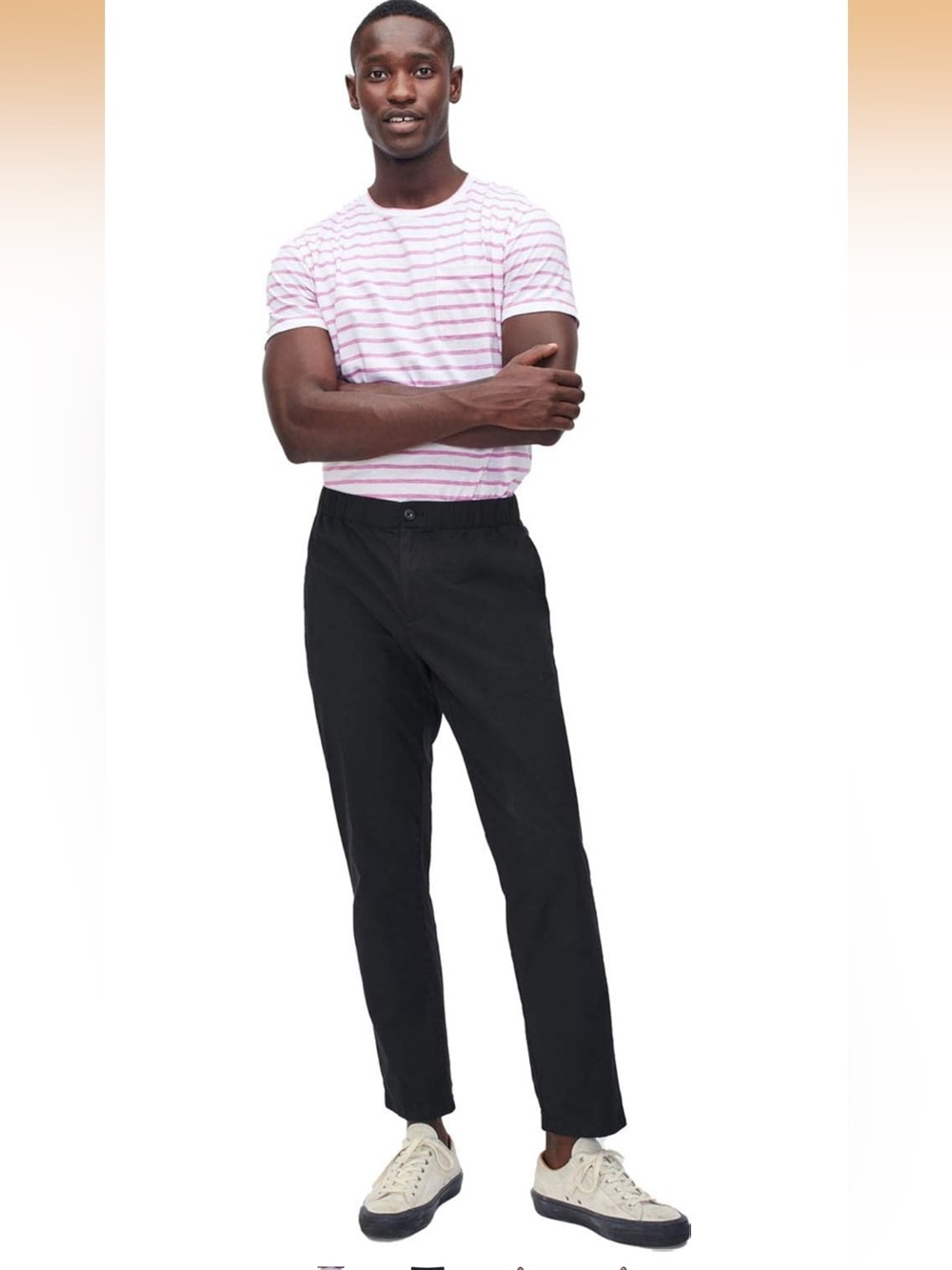 Bonobos mens Straight Black Pants Size Medium